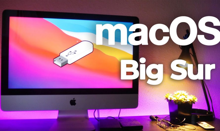 Как создать загрузочный установочный диск macOS Big Sur