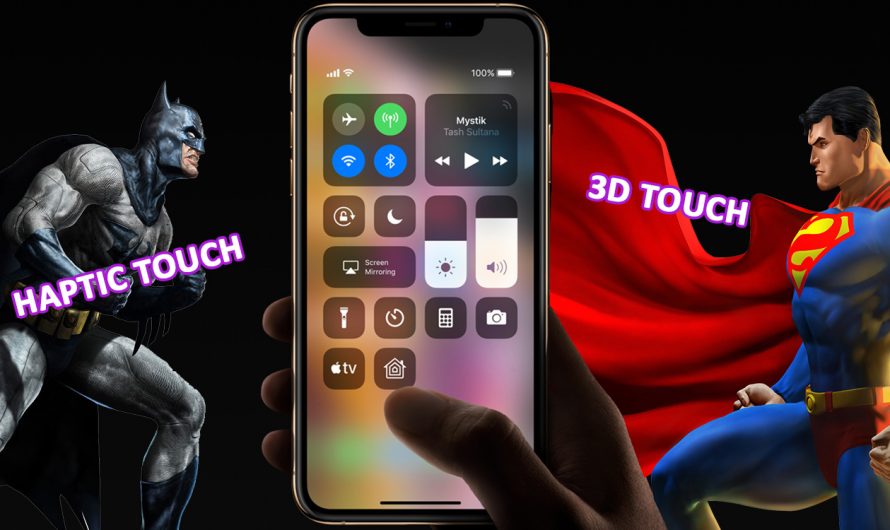 Что такое Apple Force Touch, 3D Touch, Haptic Touch