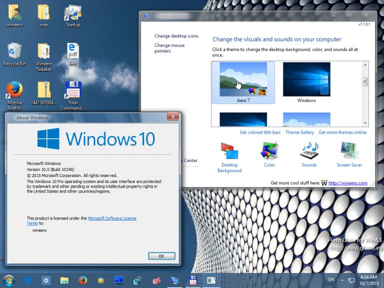 windows 10 to win7 start free download