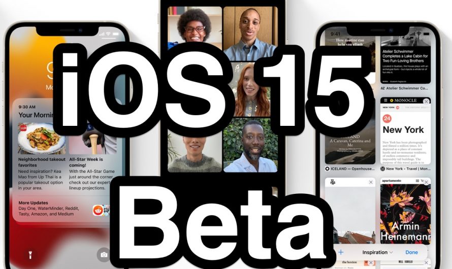 Первая бета-версия iOS 15 доступна для установки на iPhone